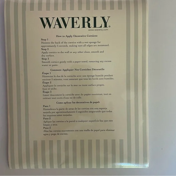 WAVERLY spring romance Wall Decals 4 packs Vintage- brand new never opened - Picture 4 of 7